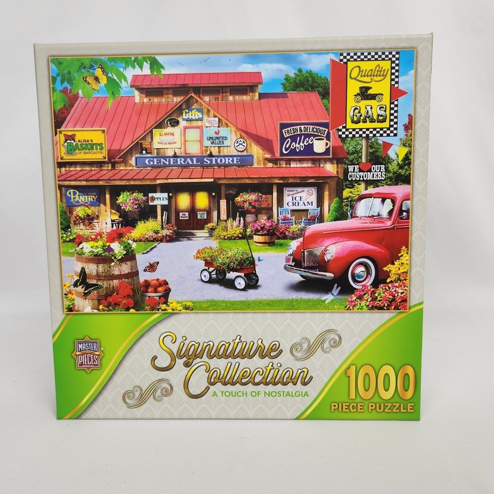MasterPieces A Touch of Nostalgia 1000 Piece Puzzle By Alan Giana General Store‎